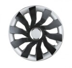 ilukilbid komplekt 4tk CLIFF 15" hõbe-must