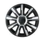 ilukilbid komplekt 4tk MIRAGE 16" must-SREBRN