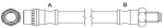ENZET EZ 0804 / brake hose /r/rover 75 99-