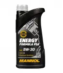 Полностью синтетическое моторное масло 5w-30 Energy Formula PSA 1л.