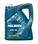 Poolsüsteetiline mootoriõli 10W-40 MOLIBDEN universaalne 5L
