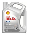 масло 5w40 shell helix hx8 ect 5l