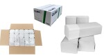 paberrätiku lehed ZZ valge 23X25CM 20X200 tükki , kokku 4000 tükki