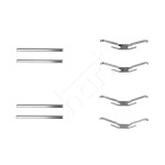 OJD AUTOMOTIVE APS 1012 / set instal.pads brake./rh/f/corsa a