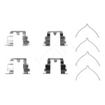 OJD AUTOMOTIVE APS 1095 / set install pads brake /rh/f/mazda 626