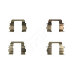 OJD AUTOMOTIVE APS 1252 / set install pads brake /rh/f/primera