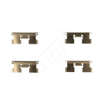 OJD AUTOMOTIVE APS 1019 / set instal.pads brake./rh/f/civic 84-87