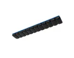 Veljeraskus liimitud ribale, musta kattega - riba 10g * 12 tk. 50 tk.