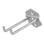 Tööriistatahvli konks, kahekordselt painutatud, 90mm