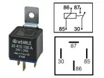 RELEE 24V 20A 4-klemmi. 24V