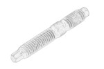OE FORD 2614980 / exhaust manifold bolt (10 pcs per car) fits: ford b-max, c-max ii, ecosport, fiesta vii, focus iii, focus iii/hatchback, focus iii/kombi, focus iv, galaxy iii 1.0/1.5/2.0d 09.14-