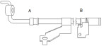 ENZET EZ 3128 / brake hose./rh/f/escort 1.3 11/94- /rh/f