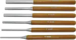 6-частей. Пробойники Комплект 3-8mm. 150mm длинные. crv легированная сталь triumf