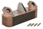 BF 20190344000 / engine oil cooler (78x250x105/250mm, number of grooves: 10) fits: mercedes mk, ng, o 303, o 330, oh, sk, setra 300, claas jaguar, kaelble sl, vg, liebherr ltm om360.910-om446.939