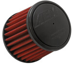 Universaalne filter (koonus, airbox), flantsi läbimõõt: 76mm, filtri pikkus: 127mm, filtrialuse läbimõõt: 152mm, kataloog: www.aemintakes.com