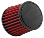Universaalne filter (koonus, airbox), flantsi läbimõõt: 89mm, filtri pikkus: 133mm, filtrialuse läbimõõt: 152mm, kataloog: www.aemintakes.com