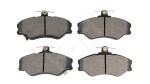FOMAR 638381 / brake pads /rh/f/ accord 1.8,2.0,2.2 89-
