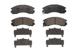 BRECK 21363 00 701 10 / brake pad set front, fits: dodge stealth, mitsubishi 3000 gt, eclipse i, eclipse ii, galant vi, galant vii, galant viii, l200, l400, lancer iv, lancer v, lancer vi 2.0-3.5 07.89-