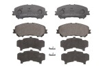 BRECK 22065 00 701 00 / brake pad set front, fits: nissan qashqai ii, x-trail iii, renault kadjar, koleos ii 1.2-2.0 11.13-