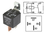 VÕIMSUSRELEE WEHRLE 24V 40A 4-klemmi. DIOODIGA 24V