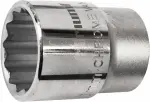 3/4" торцевая головка короткая 38mm. 12-гранная triumf