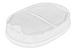 OE CATERPILLAR 2277449-CAT / õhufilter sobib: caterpillar 312bl, 312d2, 315bl, 317n, 318e, 414 e, 416 c, 416 d, 416 e, 420 d, 420e, 420e it, 422 e, 424 d, 428 c, 428 c, 428 d, 428 d nf, 428 e, 430 d, 430 e, 432 d, 432 e