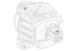 OE BMW 22 11 6 777 382 / engine mount right, hydraulic fits: bmw 5 (f10), 5 (f11), 5 gran turismo (f07), 7 (f01, f02, f03, f04) 3.0d 02.08-02.17 fits: bmw