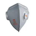 Face mask Uvex silv-Air classic 3220 FFP2 kokkupandav koos klapp, koos carbon kiht