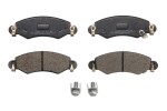 BRECK 23253 00 702 10 / brake pad set front (with accessories), fits: opel agila, subaru justy iii, suzuki ignis ii, wagon r, wagon r+ 1.0-1.5 05.00-