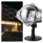 LED projektor IP44 tähed valge valgus