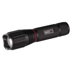 Taskulamp LED 5W+ 3W COB Flashlight koos focus