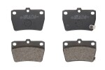BRECK 23656 00 702 10 / rear brake pad set (with accessories), fits: toyota rav 4 ii 1.8/2.0/2.0d 05.00-11.05