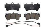 BRECK 23693 00 553 00 / ceramic brake pads front (with shock absorber, balancing weights), fits: audi q7, porsche cayenne, vw touareg 2.5d-6.0d 09.02-08.15