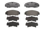 BRECK 23729 00 701 00 / brake pad set, front part, fits: acura tl, honda accord vii, civic ix, civic vii, civic viii, fr-v, legend iii, stream 1.4-3.5 11.97-