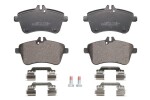 BRECK 23881 00 701 10 / brake pad set front, fits: mercedes a (w169), b sports tourer (w245) 2.0-electric 09.04-06.12