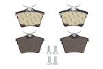 BRECK 24135 00 704 00 / brake pad set rear, fits: citroen c5 iii, peugeot 407, 407/kombi, 607 1.6-3.0d 02.00-