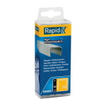 зажимы 13/10 5000tk, 10,6x0,7mm, желтый, пластиковой коробке, tsi, Rapid
