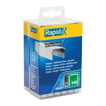 Klambrid 140/10 5000tk, 10,6x1,3mm, roheline, plastkarbis,, Rapid