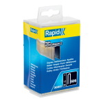 зажимы 606/12 3600tk, 6,0x1,1mm, черный, пластиковой коробке, цинк, Rapid