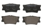 BRECK 24338 00 704 00 / brake pad set rear, fits: volvo 340-360, lexus es, hs, pontiac vibe, toyota avalon, camry, mark x zio i, rav 4 iii, rav 4 iv 1.8-3.5 08.84-