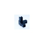 PROFIILI ÜHENDUSNURK MUST PVC 20*20MM