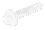 OE OPEL 24447224 / steering rod mounting bolt fits: opel astra g, astra h, astra h gtc, corsa c, meriva a, signum, tigra, vectra c, vectra c gts, zafira a, zafira b 1.4-1.8 02.98-04.15