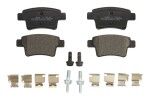 BRECK 24540 00 704 00 / brake pad set rear, fits: citroen c4 grand picasso i, c4 picasso i 1.6-2.0d 10.06-12.13