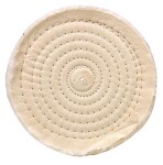 Poleerketas puuvill 150X15 mm valge