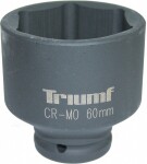 3/4" ударная торцевая головка короткая 60mm triumf