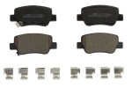 BRECK 24885 00 704 10 / brake pad set rear, fits: toyota avensis 1.6-2.2d 11.08-10.18