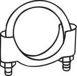 BOS252-254 BOSAL universaalne 54mm 10tk