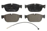 BRECK 25069 00 701 00 / brake pad set front, fits: ds ds 4, ds 5, citroen c5 iii, c6, ds4, ds5, peugeot 308, 308 i, 407, 508 i, 508/kombi, rcz 1.6-3.0d 10.05-