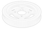 OE OPEL 25181468 / crankshaft pulley fits: chevrolet captiva, opel antara a 2.0d 08.06-