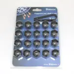 21 mm Bolt/mutter korgid 20 tk Black (BV21-000)